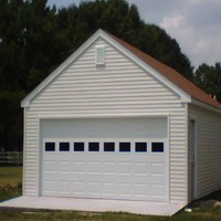 24x24 One Story Garage in Gloucester