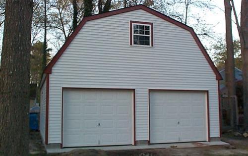 24x24 Gable roof 2 car garages