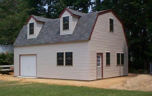 24x30 Garage with dormers