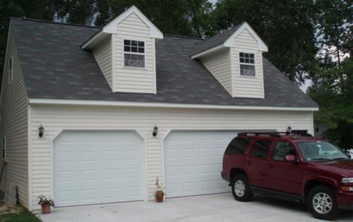 36x30 Large garage with 2 dormers