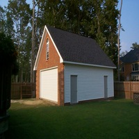 24x24 Custom Garage in Suffolk