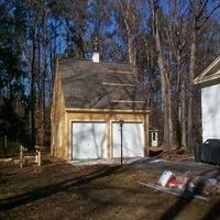 Two car garage in Newport News