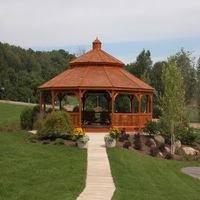 Gazebo with Pagoda in Williamsburg